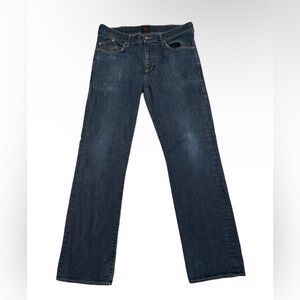 Rock & Republic Men’s Dark Blue Straight Jeans Sz36x34 Distressed